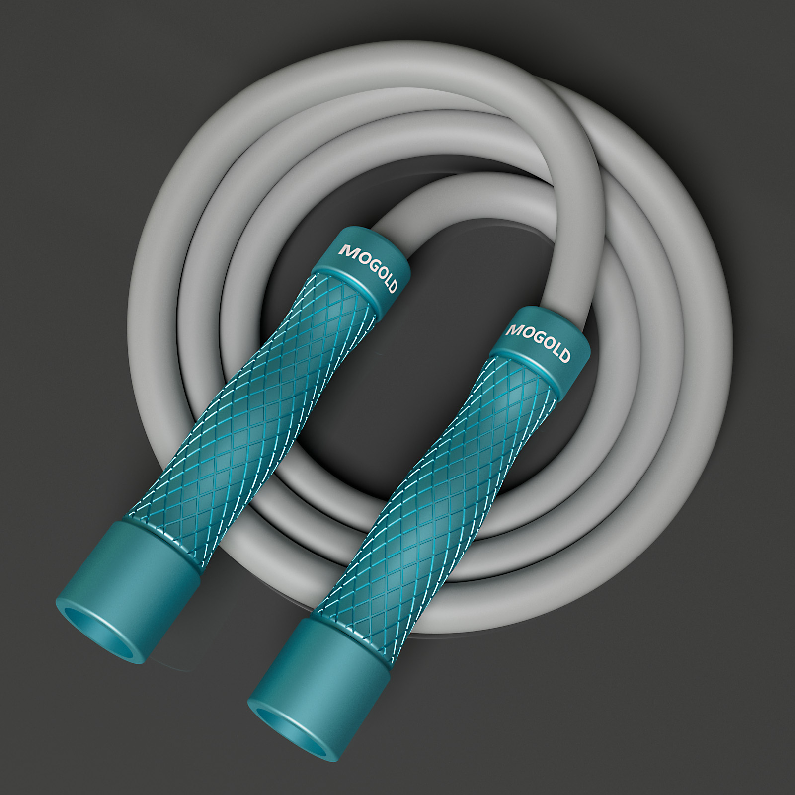 Speed Skipping Rope - Профессиональная скакалка MOGOLD: эргономичная нескользящая ручка,