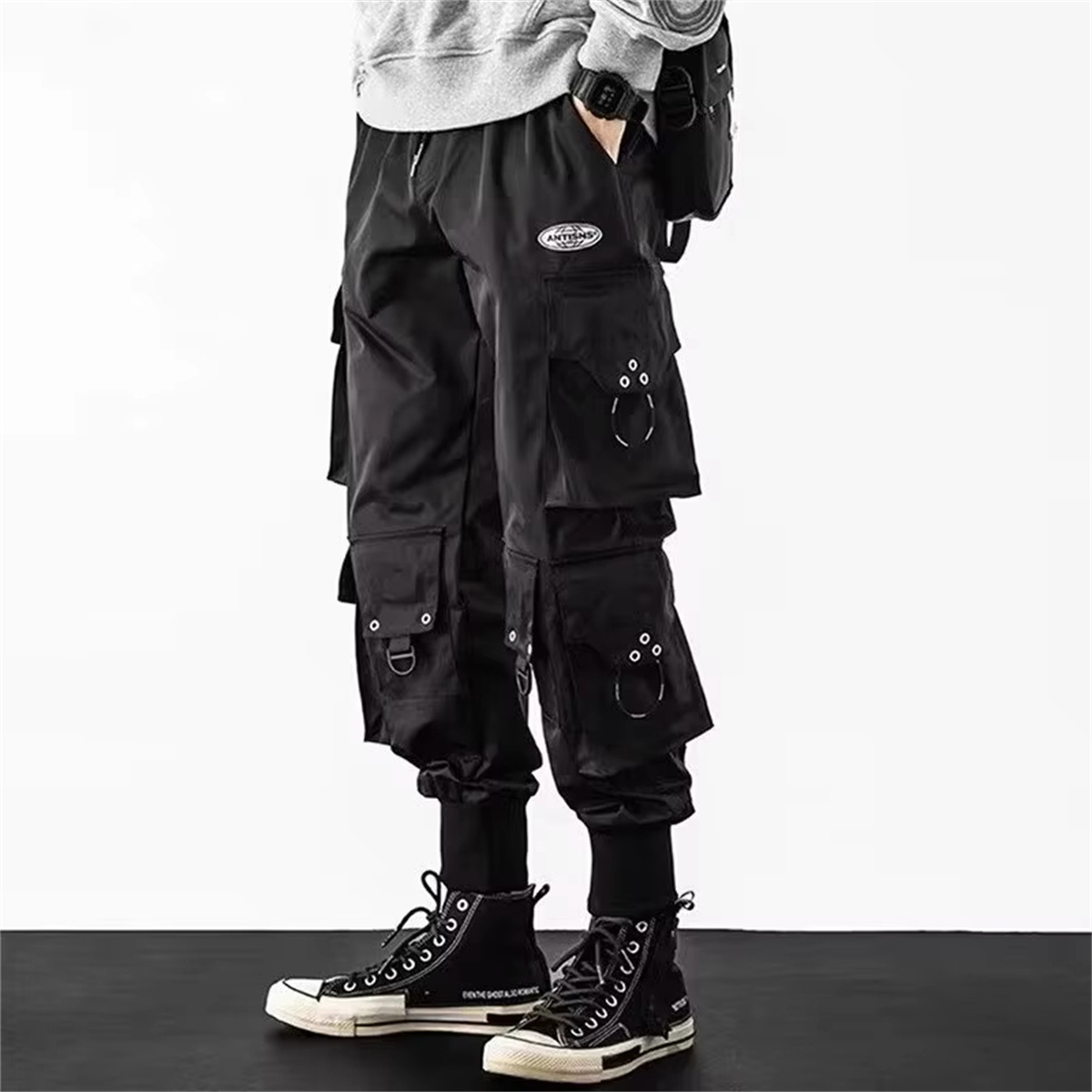 Outdoor Sport Waterproof Pants - Винтажные свободные брюки-карго для мужчин, водонепроницаемые,