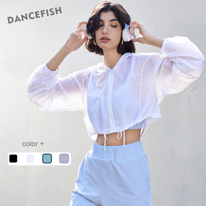 Outdoor Sport Jacket Women'S - Новая легкая куртка для йоги DANCEFISH,