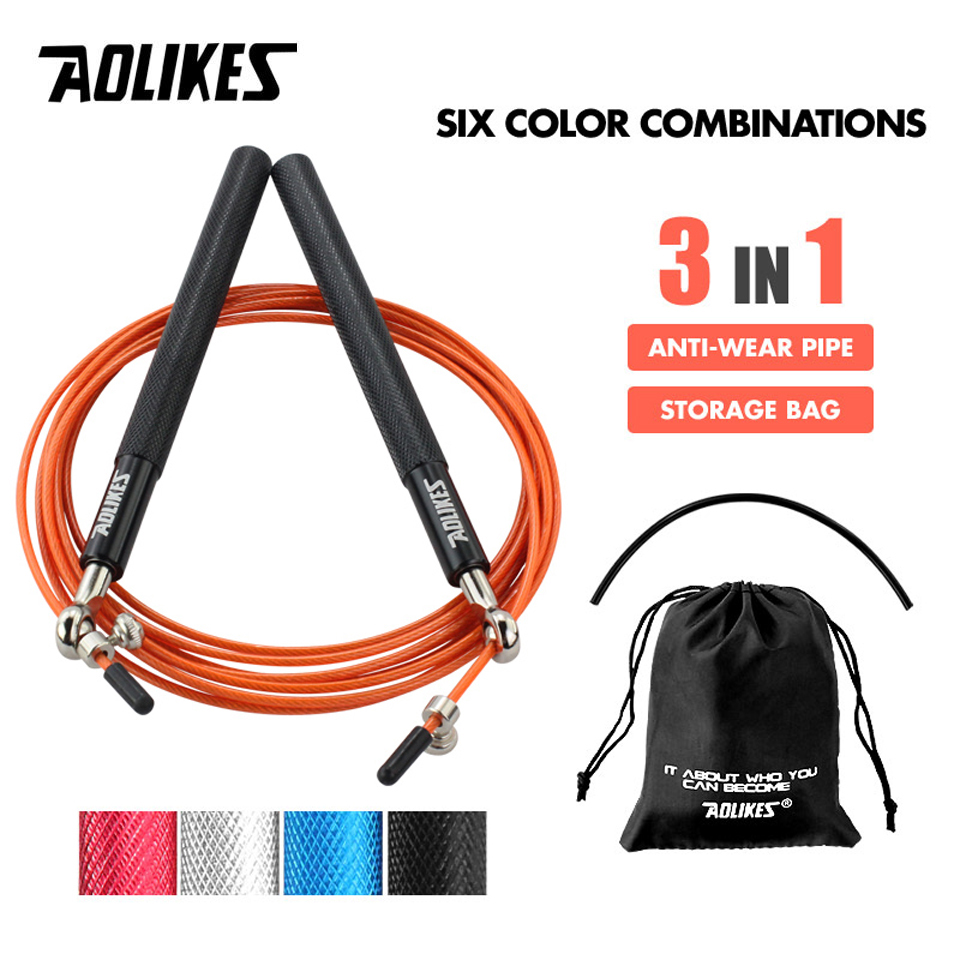 Speed Skipping Rope - AOLIKES 1 шт., скоростная скакалка для