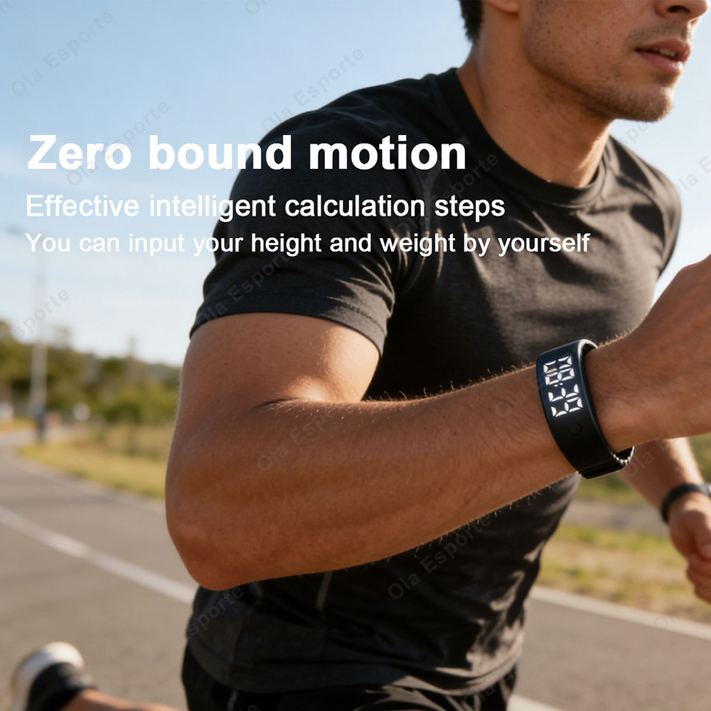 Умный браслет с LED-дисплеем,  – обзор и цена Outdoor Sport Smart Watch