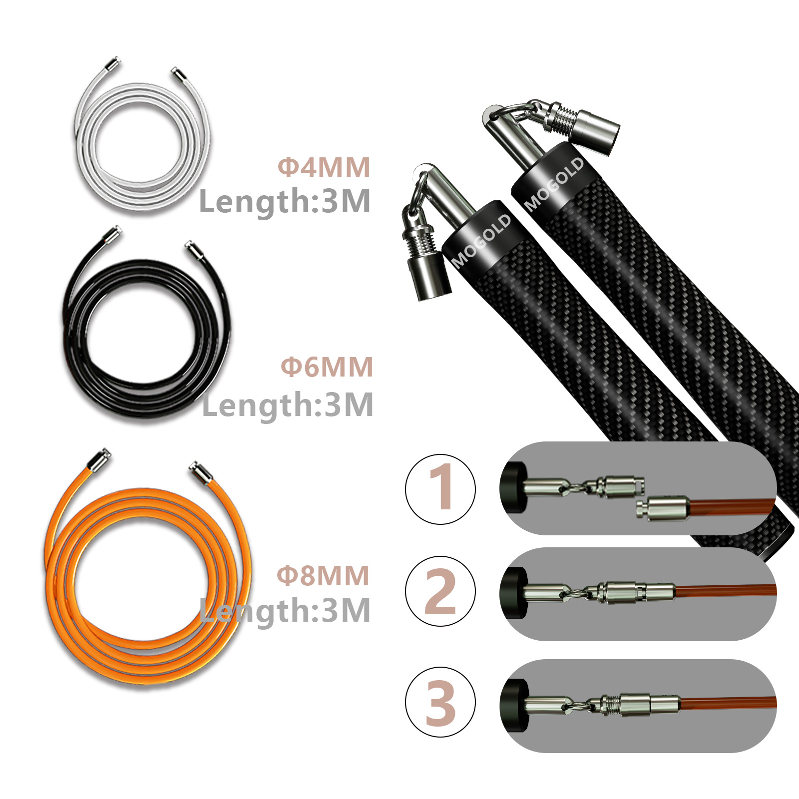 Высокоскоростная скакалка MOGO – обзор и цена Speed Skipping Rope