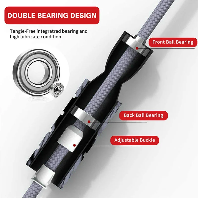 Сверхлегкая гоночная скакалка, – обзор и цена Speed Skipping Rope