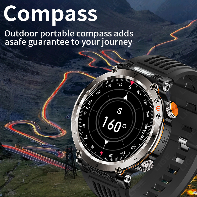 Новые военные умные часы для м – обзор и цена Outdoor Sport Smart Watch